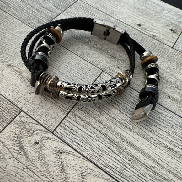 Vintage Band Bling Beaded Luxe Bands Mesh Band Compatible with Fitbit Luxe - Picture 1 of 3